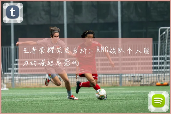 王者荣耀深度分析：RNG战队个人能力的崛起与影响